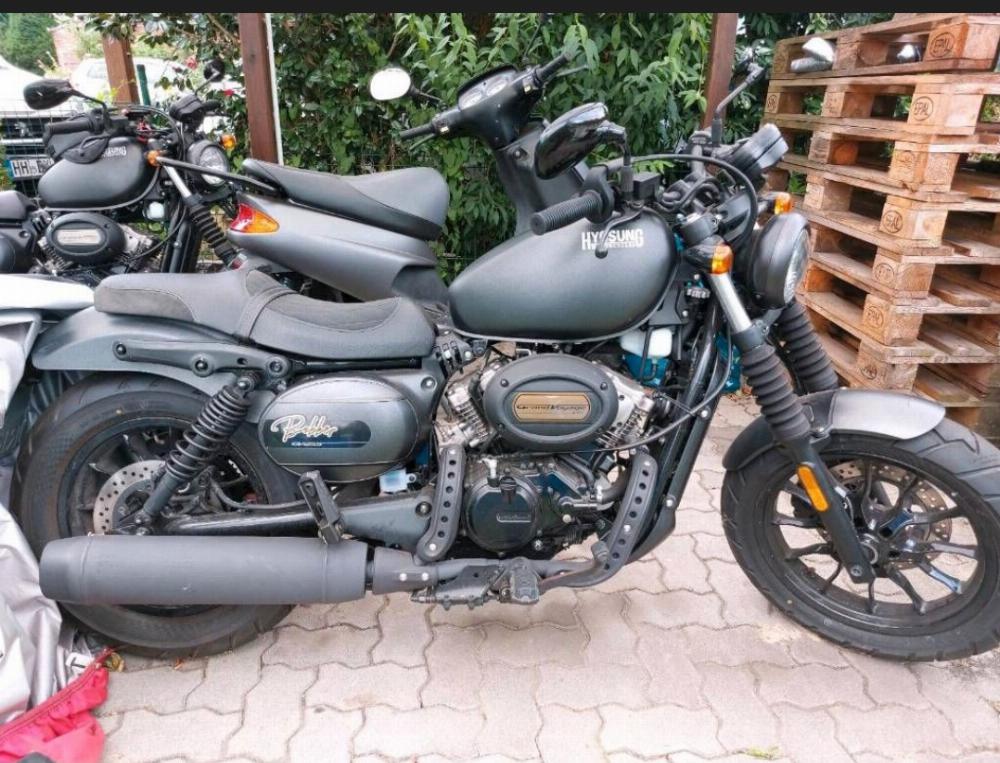Motorrad verkaufen Hyosung Bobber Augila  Ankauf